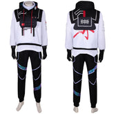 ISO VALORANT Cosplay Kostüm Set Halloween Karneval Weiß Outfits